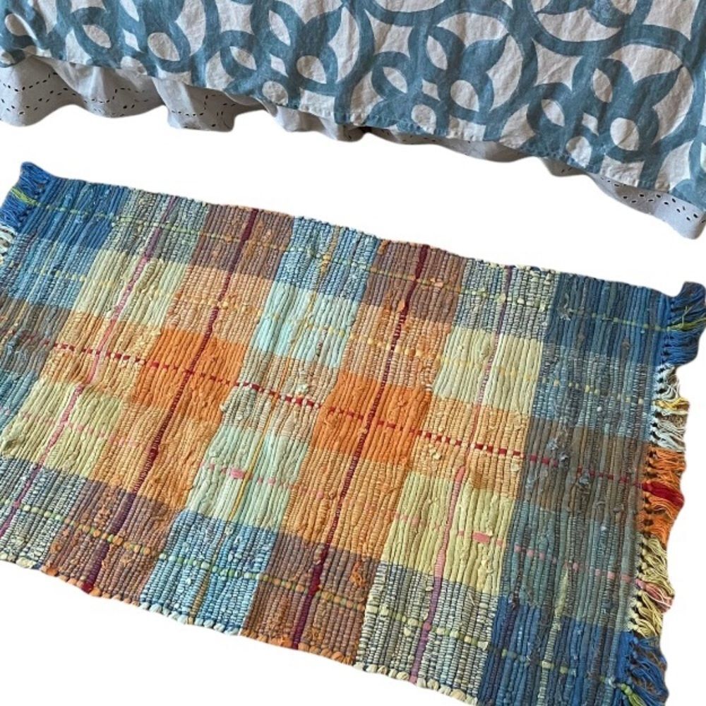 Cotton Multi-color Braided 36”x 48” Rug - Picture 3 of 5